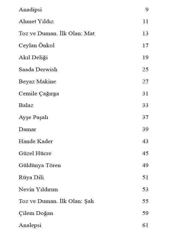 Akıl Deliği: Anadipsi