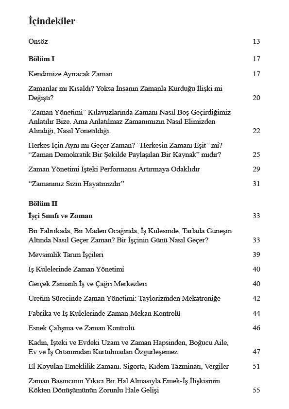 Büyüyen Zaman İhtiyacı