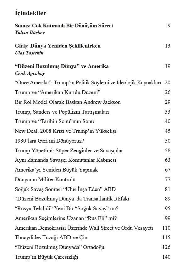 Dünya Yeniden Şekillenirken