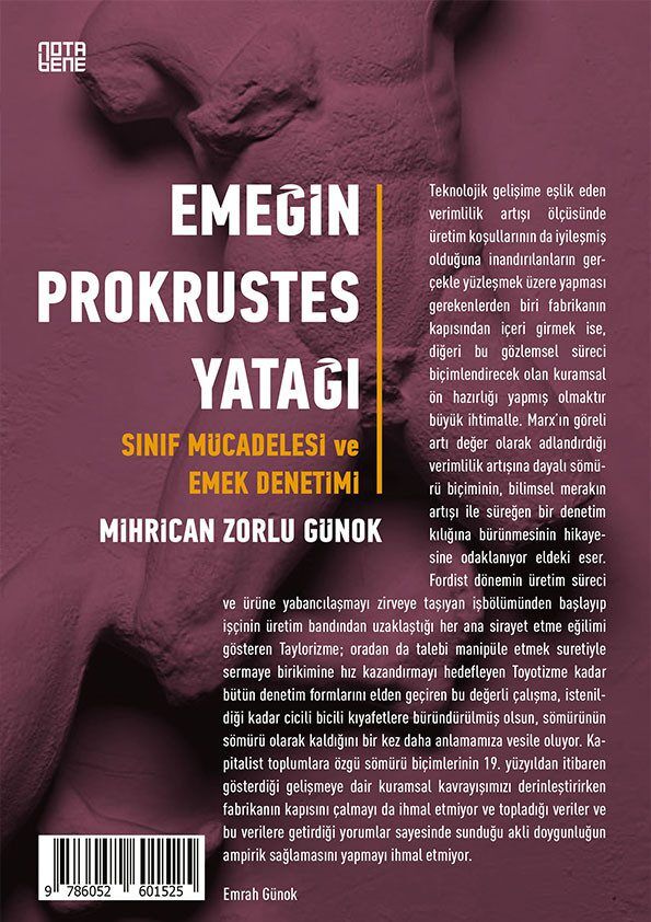 Emeğin Prokrustes Yatağı Sınıf Mücadelesi ve Emek Denetimi