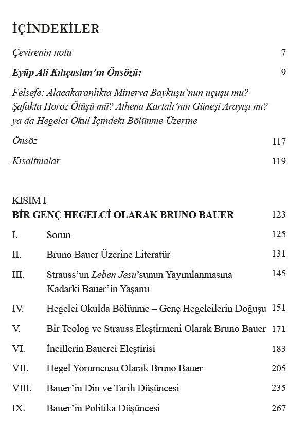 Bruno Bauer ve Karl Marx -  Bruno Bauer'in Marx'ın Düşüncesi Üzerindeki Etkisi