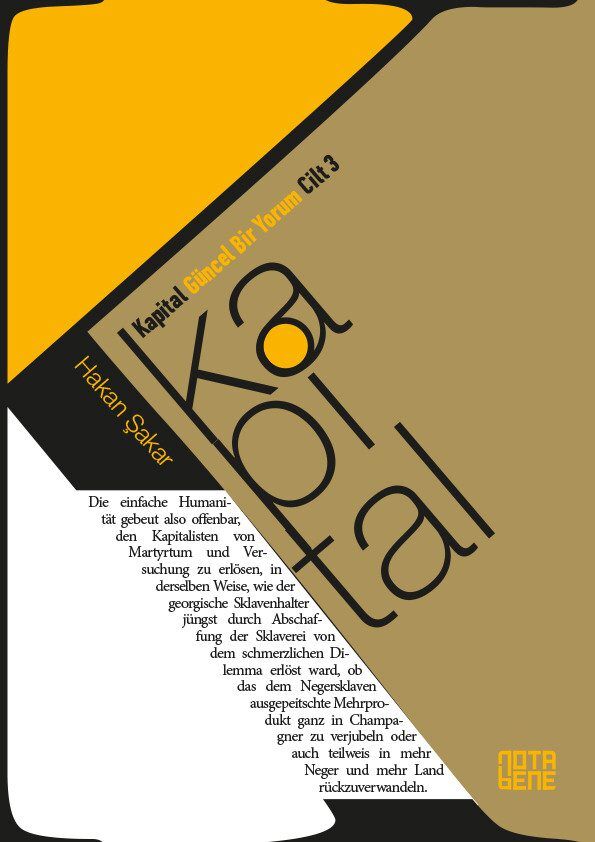 Kapital Güncel Bir Yorum Cilt 3