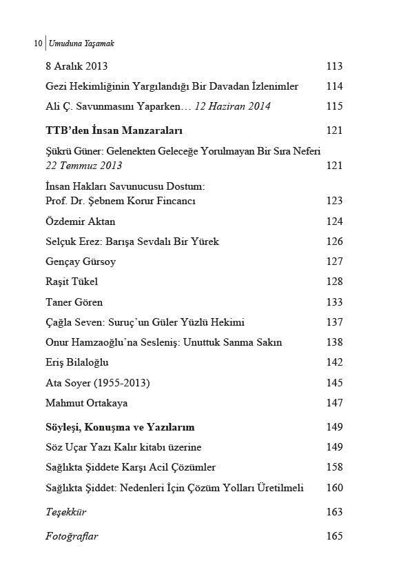 Umuduna Yaşamak