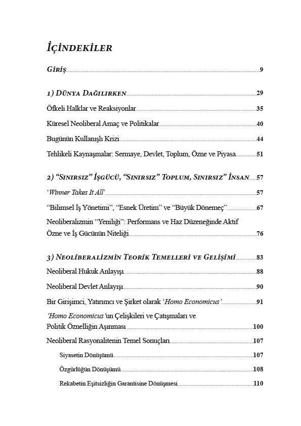 Neoliberal İktidar ve Özne - Foucault’nun İzinde Güncel Bir İnceleme