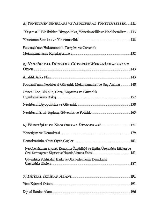 Neoliberal İktidar ve Özne - Foucault’nun İzinde Güncel Bir İnceleme