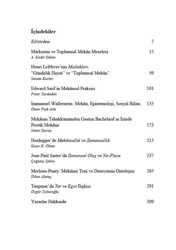 Mekân Varyasyonları