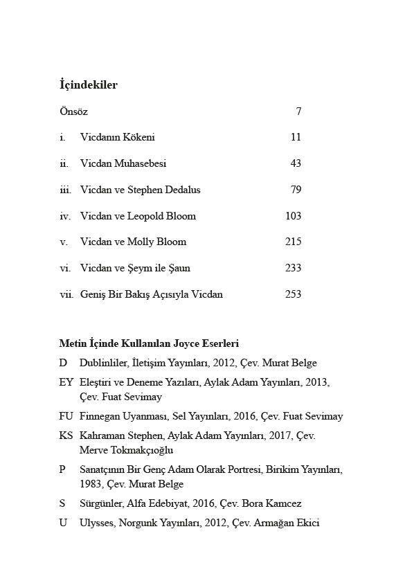 James Joyce'un Vicdanı
