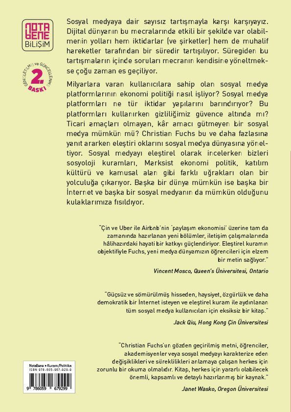 Sosyal Medya - Eleştirel Bir Giriş