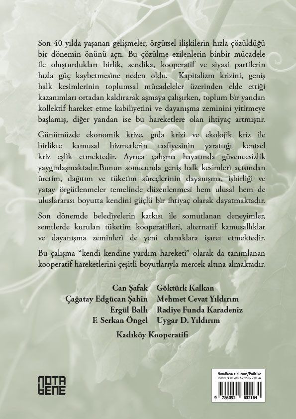 Krize Karşı Kooperatifler