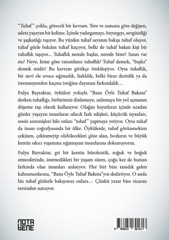 Bana Öyle Tuhaf Bakma