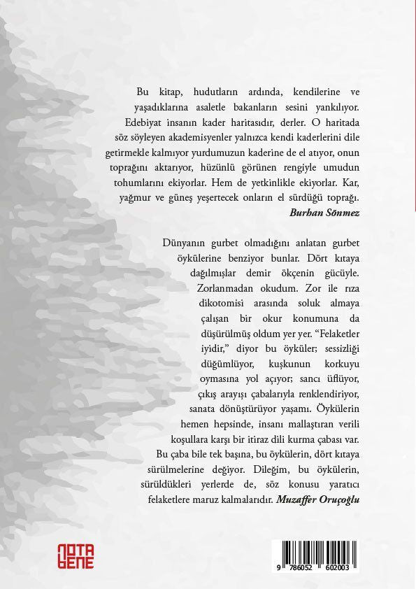 Barış Akademisyenlerinden Hudut Dışı Öyküler