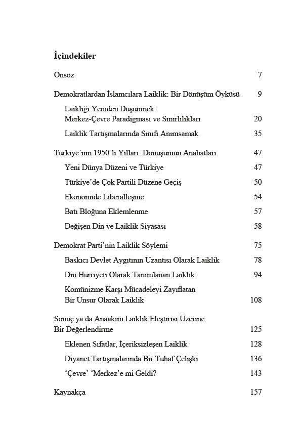 Demokrat Parti ve Laiklik