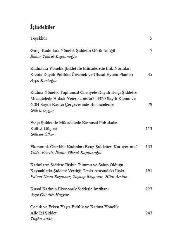 Kişisel Olan Politiktir - Kadınlara Yönelik Eviçi Şiddet Verisi ve Politika