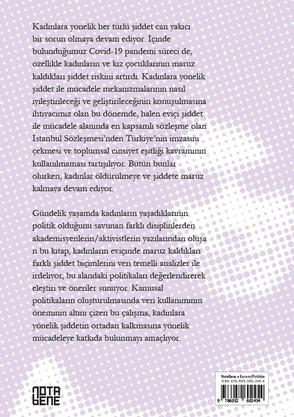 Kişisel Olan Politiktir - Kadınlara Yönelik Eviçi Şiddet Verisi ve Politika