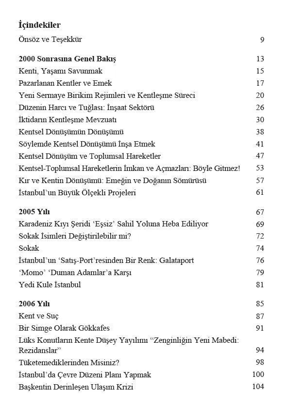 Kentleri Savunmak - Mekan Toplum ve Siyaset Üzerine