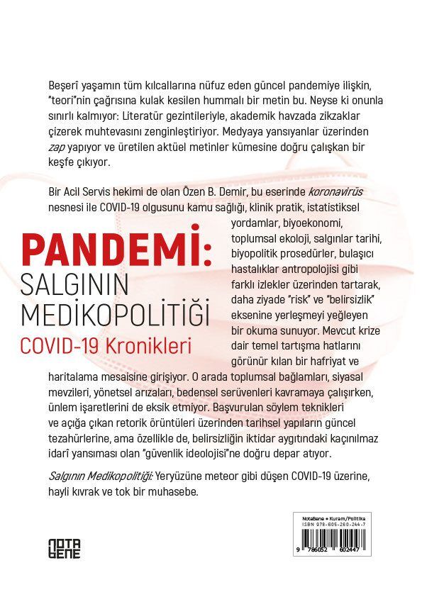Pandemi: Salgının Medikopolitiği Covid-19 Kronikleri
