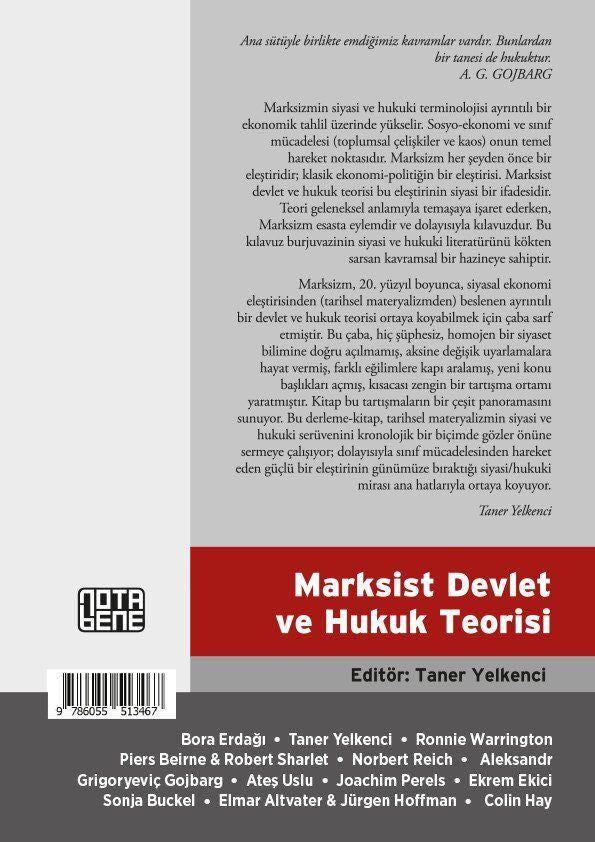Marksist Devlet ve Hukuk Teorisi