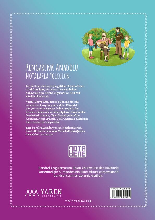 Rengârenk Anadolu Notalarla Yolculuk