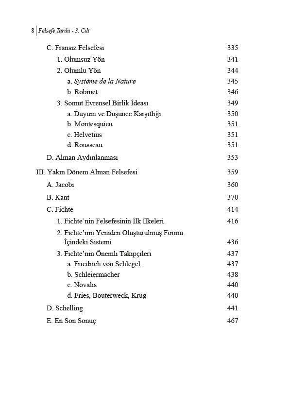 Felsefe Tarihi 3. Cilt: Ortaçağ Felsefesi ve Modern Felsefe