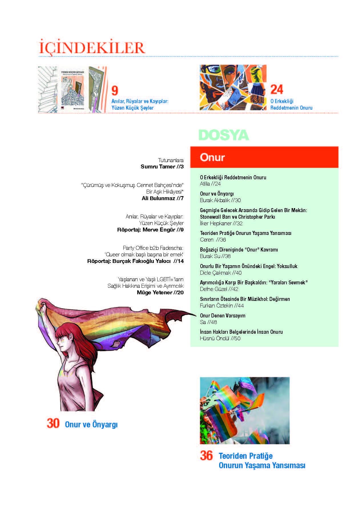Kaos GL Dergisi Sayı 186 – Onur