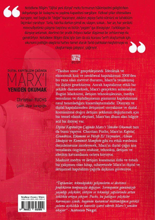Dijital Kapitalizm Çağında Marx'ı Yeniden Okumak
