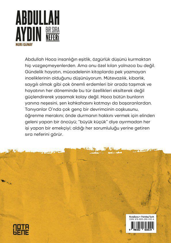 Bir Sıra Neferi: Abdullah Aydın