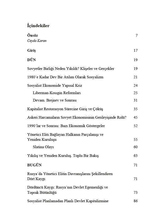 Rusya - Çöküş, Yükseliş ve Dinamikler