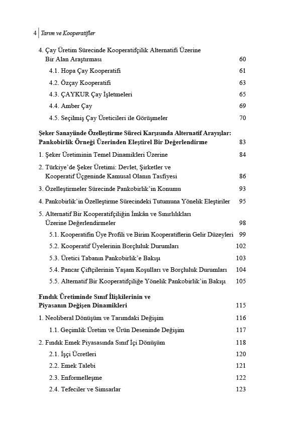 21. Yüzyıl Türkiye’sinde Tarım ve Kooperatifler - Teori, Pratik, Vizyon