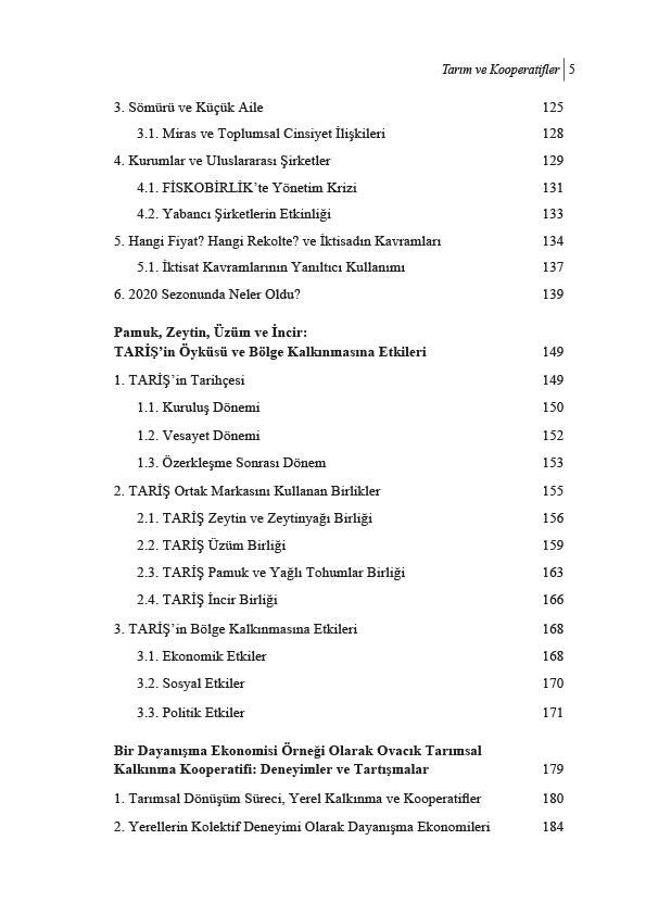 21. Yüzyıl Türkiye’sinde Tarım ve Kooperatifler - Teori, Pratik, Vizyon