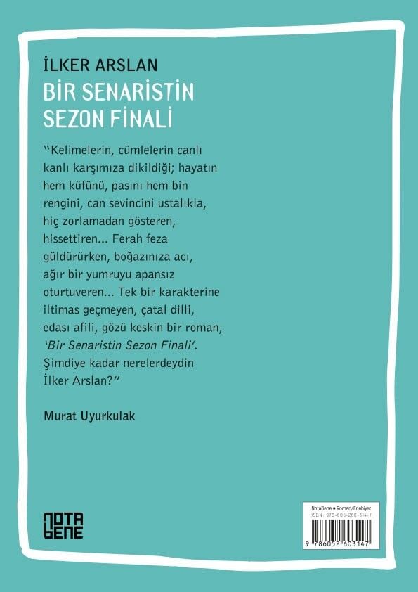 Bir Senaristin Sezon Finali