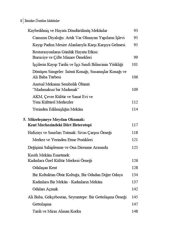 Yeniden Üretilen Mekânlar - Sivas’ta Anı, Anıt ve Öteki Mekân