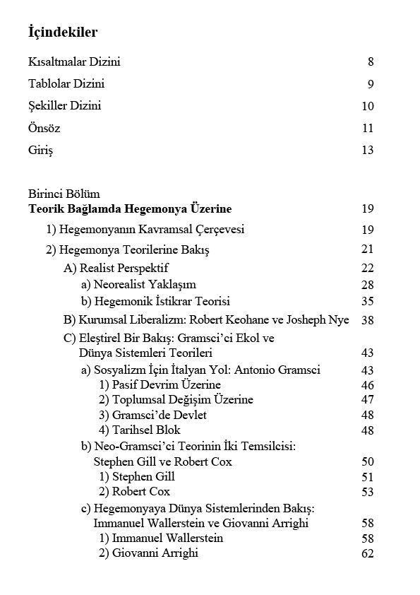 Hegemonya İlişkilerinin Dünü, Bugünü ve Geleceği