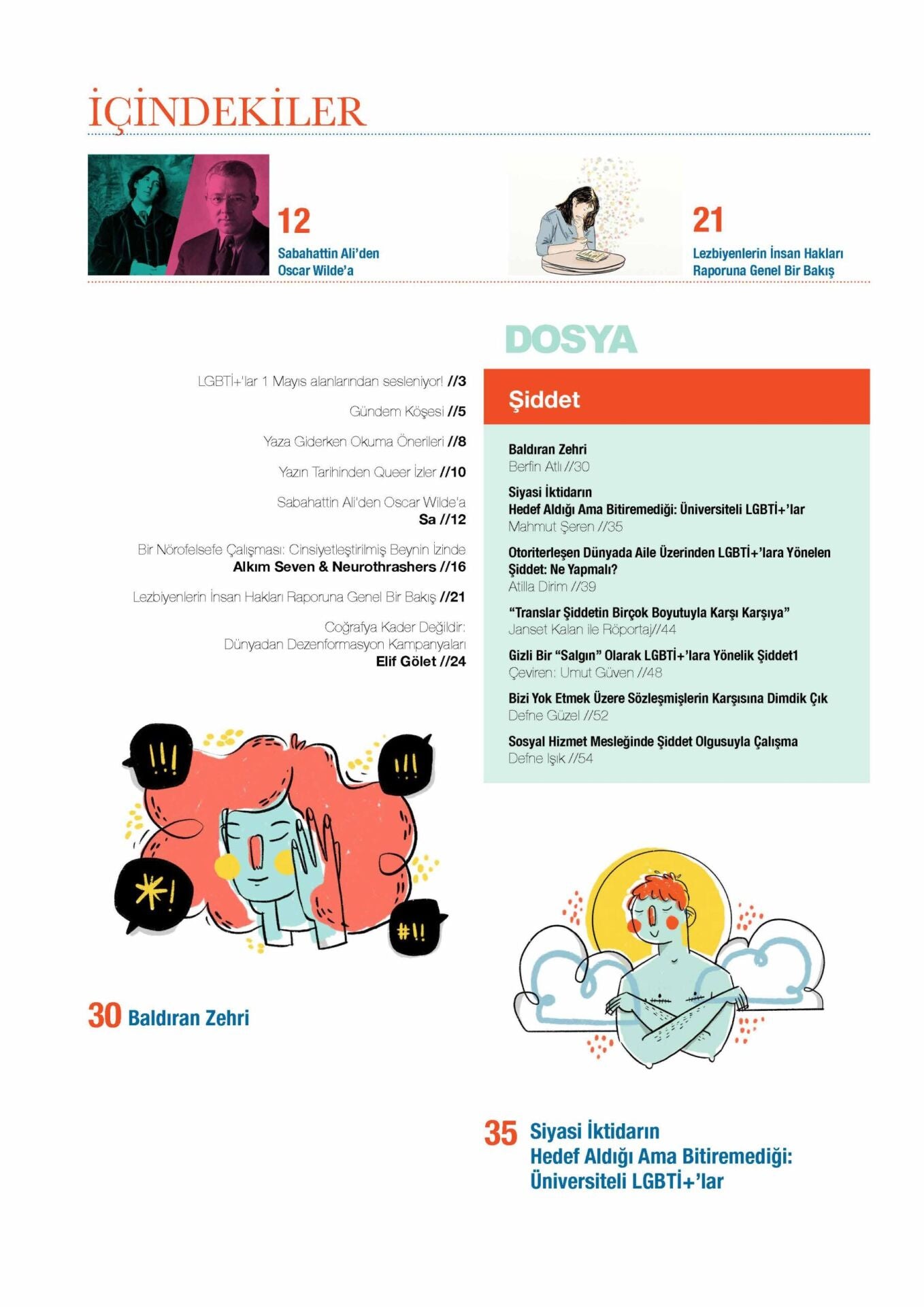 Kaos GL Dergisi Sayı 196 – Şiddet