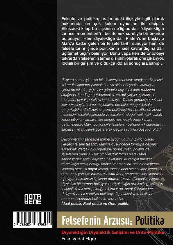 Felsefenin Arzusu: Politika