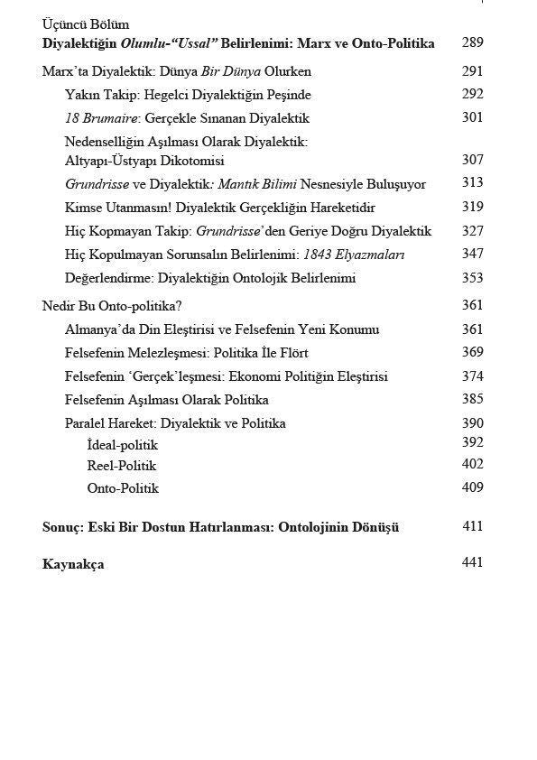 Felsefenin Arzusu: Politika