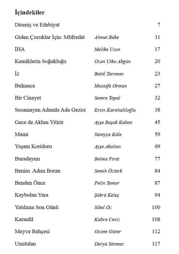Direniş Öyküleri