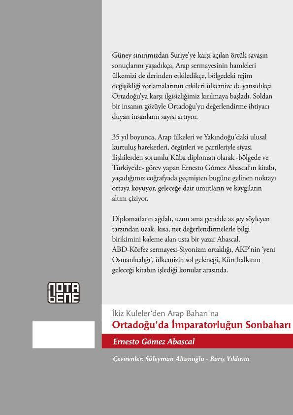 Ortadoğu'da İmparatorluğun Sonbaharı / İkiz Kuleler'den Arap Baharı'na