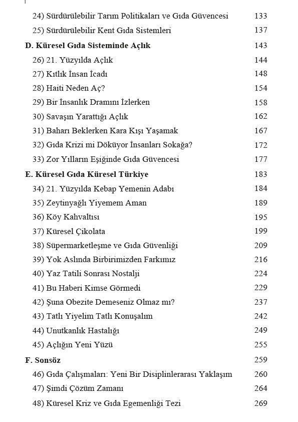 Küresel Gıda Düzeni - Kriz Derinleşirken