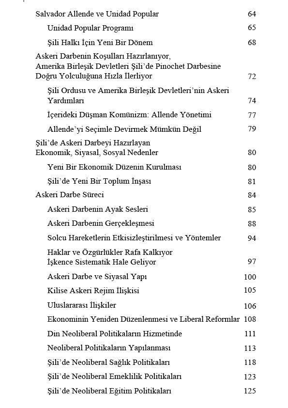 Neoliberal Laboratuvar: Şili