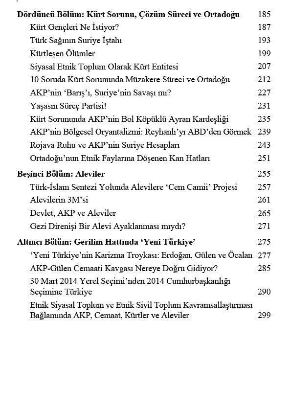 AKP'nin Şirket Rejimi - Otoriteryen Muhafazakarlığın Gerilim Hatları: Kürtler - Cemaat - Aleviler
