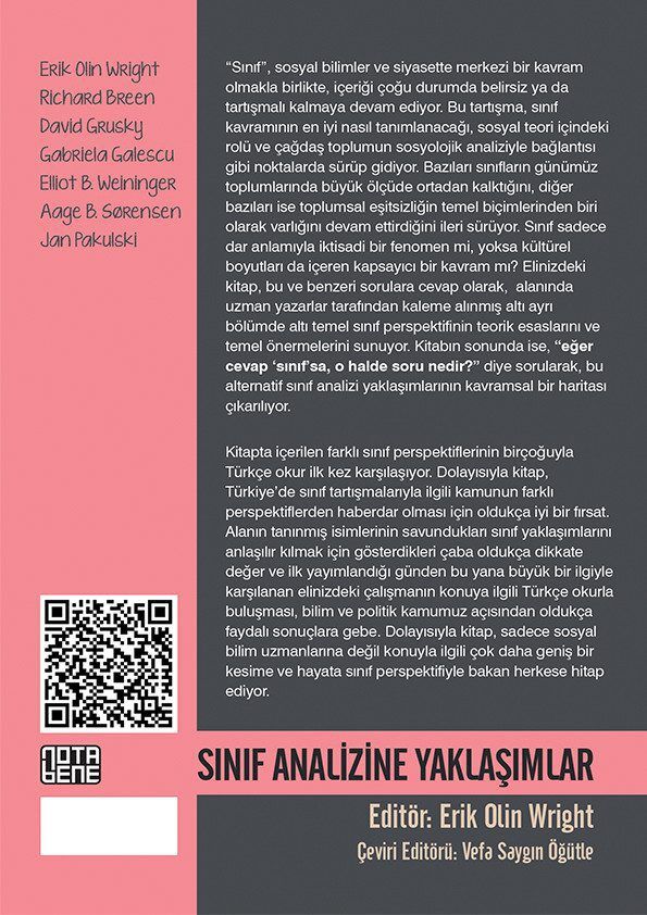 Sınıf Analizine Yaklaşımlar