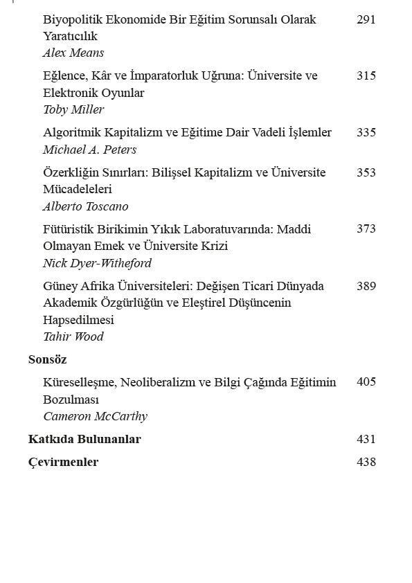 Bilişsel Kapitalizm, Eğitim ve Dijital Emek