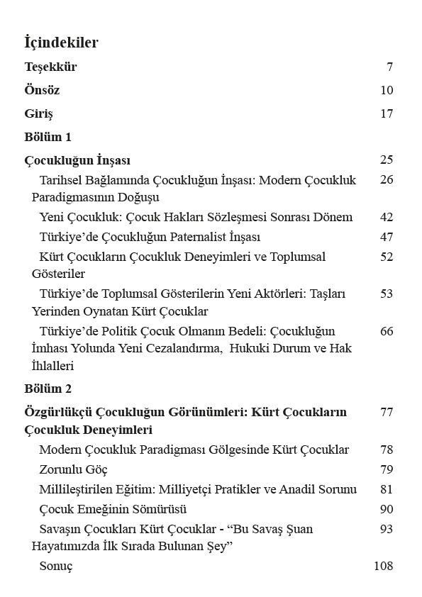 Taş Dile Geldiğinde - Kürt Çocukların Çocukluk Deneyimi ve Toplumsal Gösterilerin Kurucu Rolü