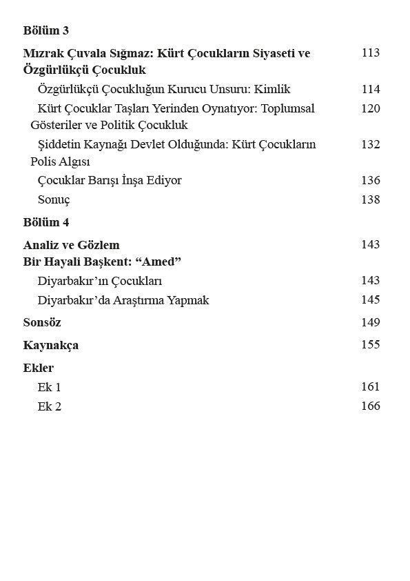 Taş Dile Geldiğinde - Kürt Çocukların Çocukluk Deneyimi ve Toplumsal Gösterilerin Kurucu Rolü