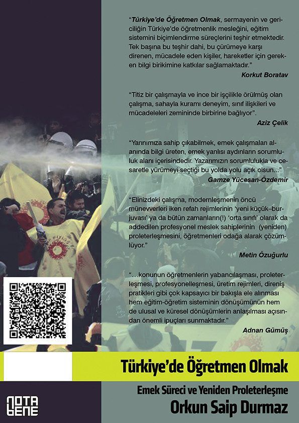 Türkiye'de Öğretmen Olmak - Emek Süreci ve Yeniden Proleterleşme