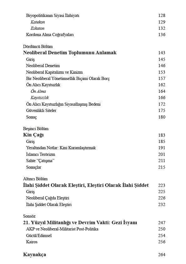 Neoliberal ve Militarist Post - Politika - Siyasalı Bastırma Sanatı