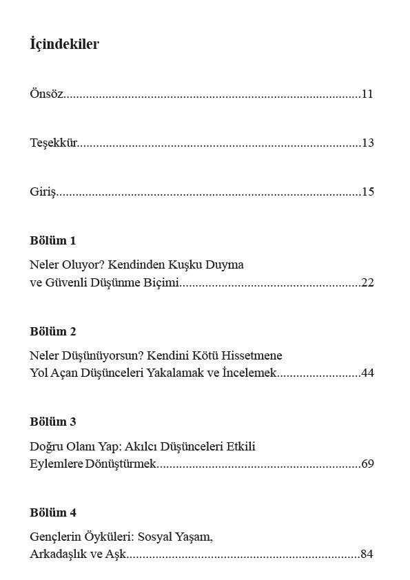 Gençler İçin Özgüven Geliştirme