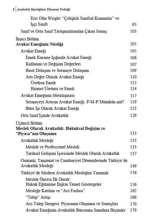 Avukatlık Mesleğinin Ekonomi Politiği