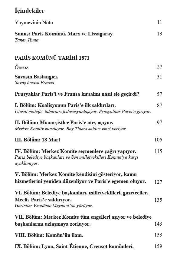 1871 Paris Komünü Tarihi