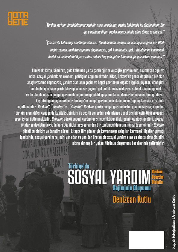 Türkiye'de Sosyal Yardım Rejiminin Oluşumu - Birikim Denetim Disiplin